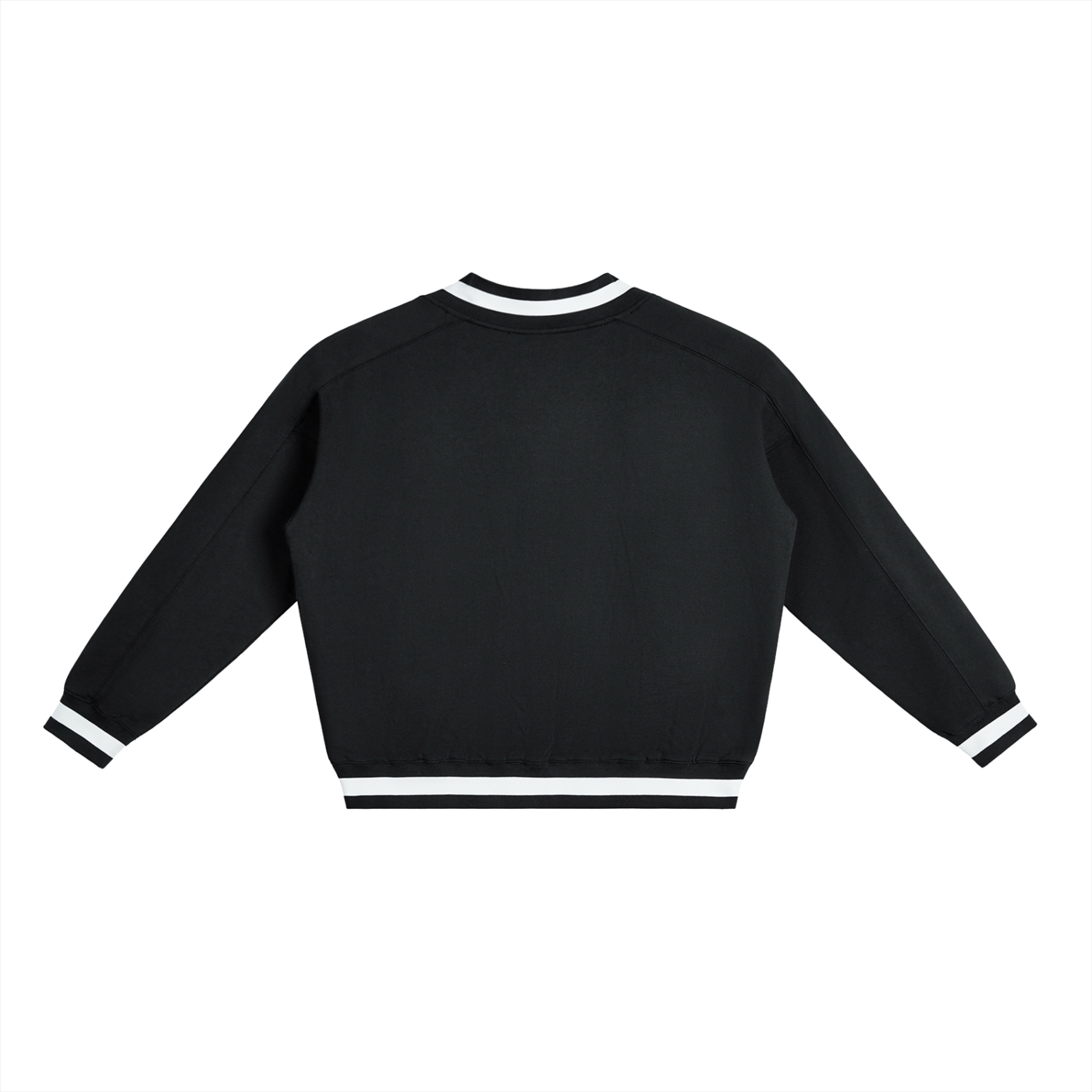 CROSS V-Neck Boxy Sweatshirt