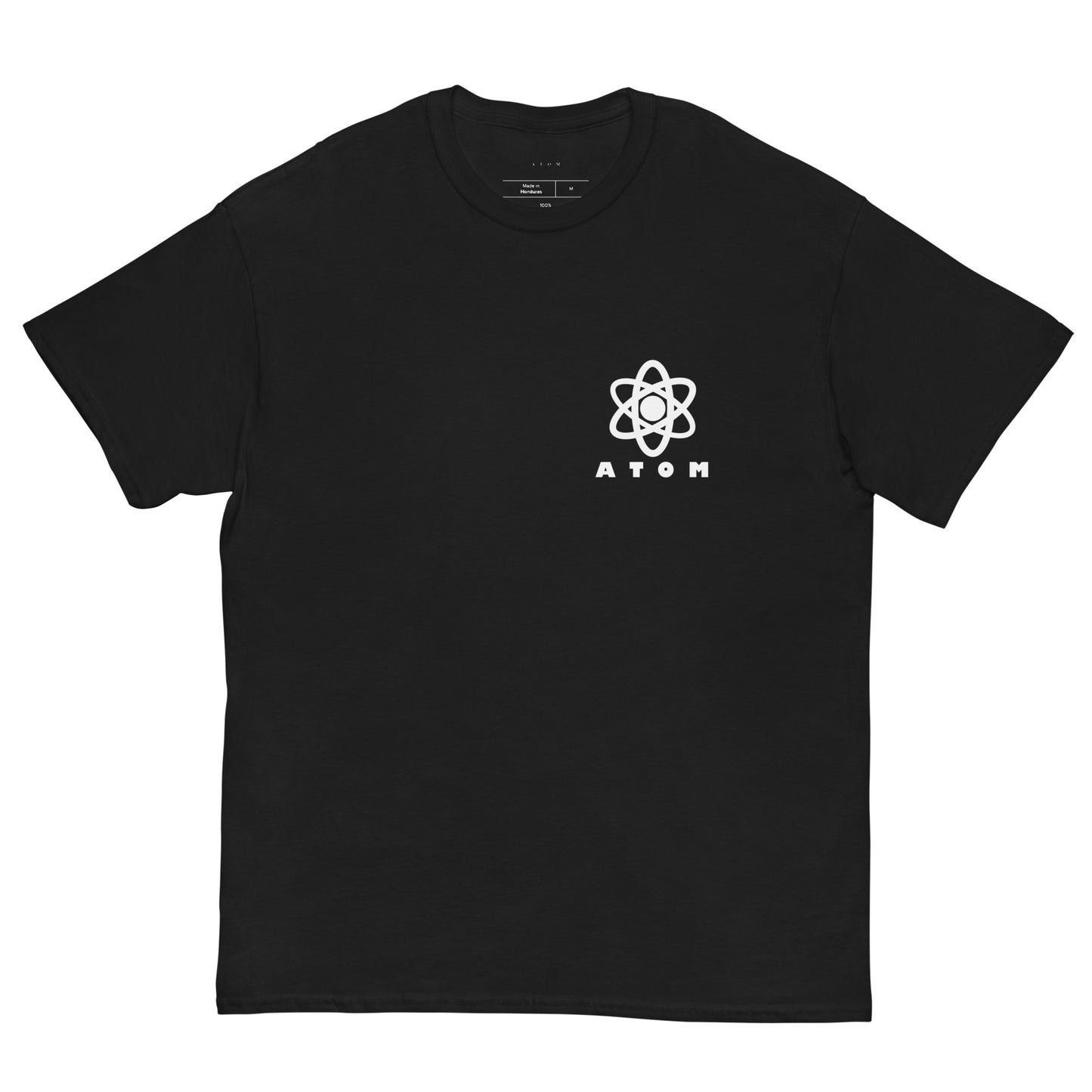 ATOM White Logo Men's classic tee