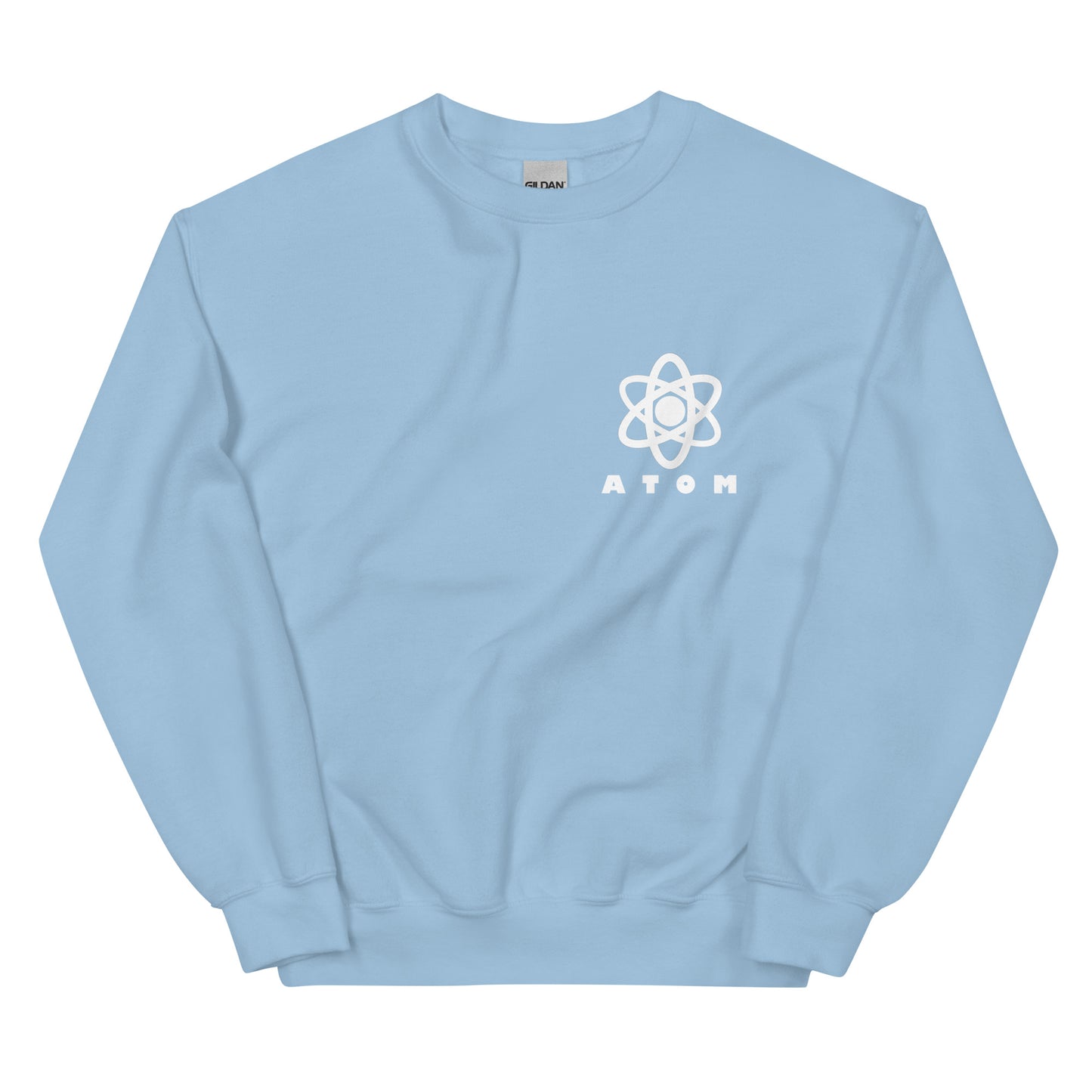 ATOM White Logo Classic Unisex Sweatshirt