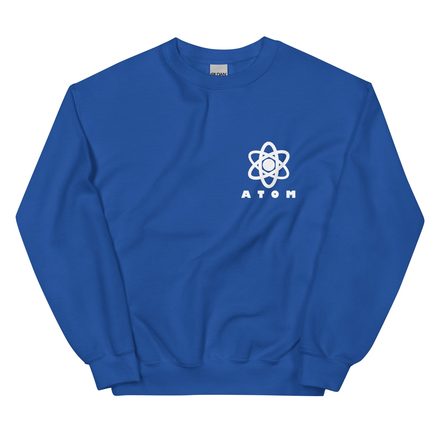 ATOM White Logo Classic Unisex Sweatshirt