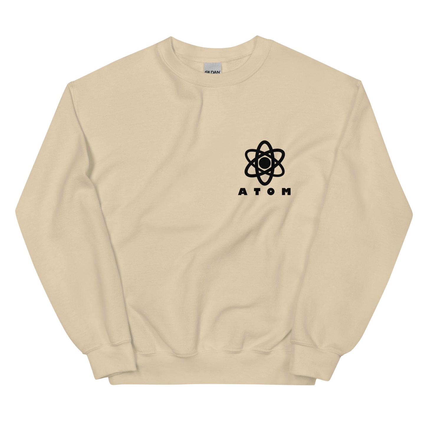 ATOM Black Logo Classic Unisex Sweatshirt