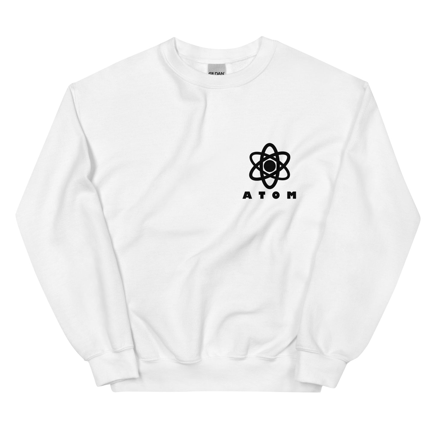 ATOM Black Logo Classic Unisex Sweatshirt