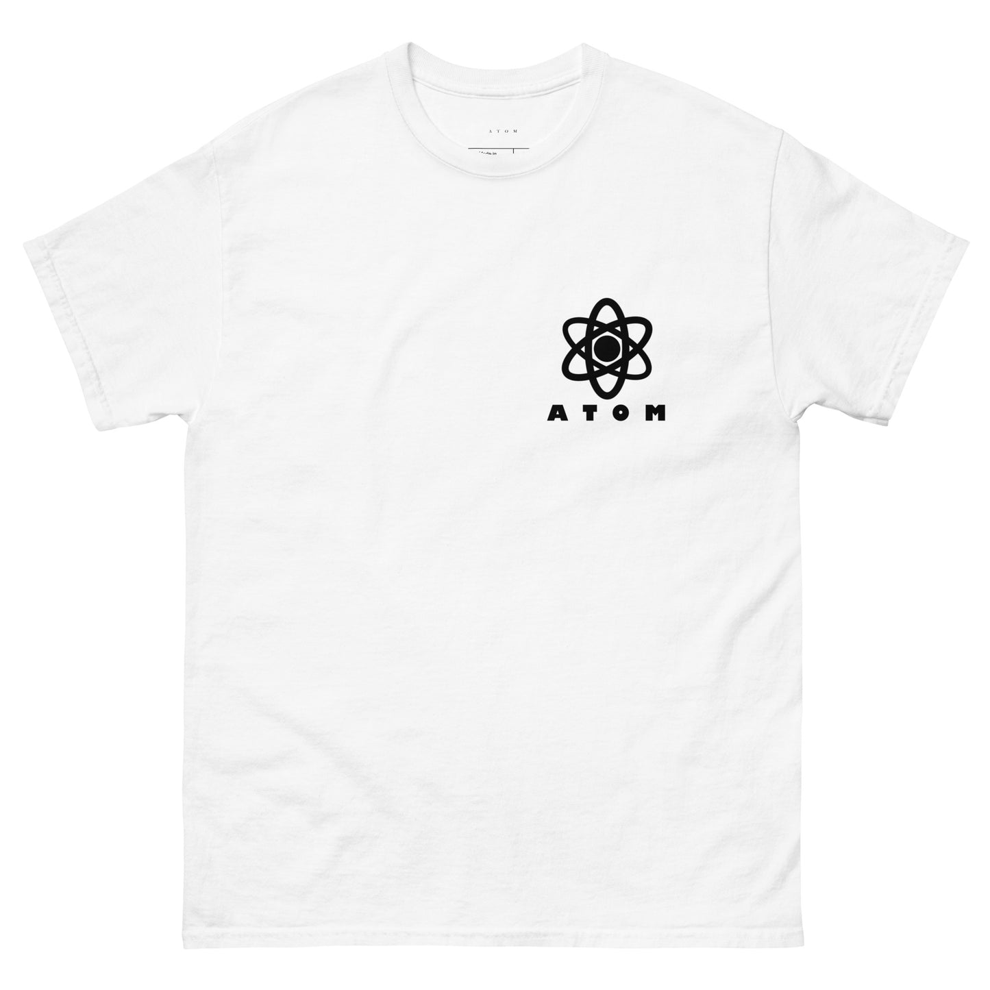 ATOM Black Logo Men's classic tee