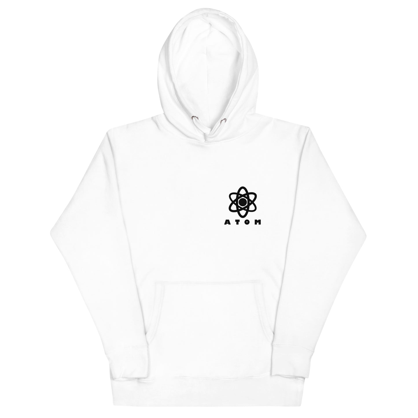 ATOM Black logo Classic Unisex Hoodie